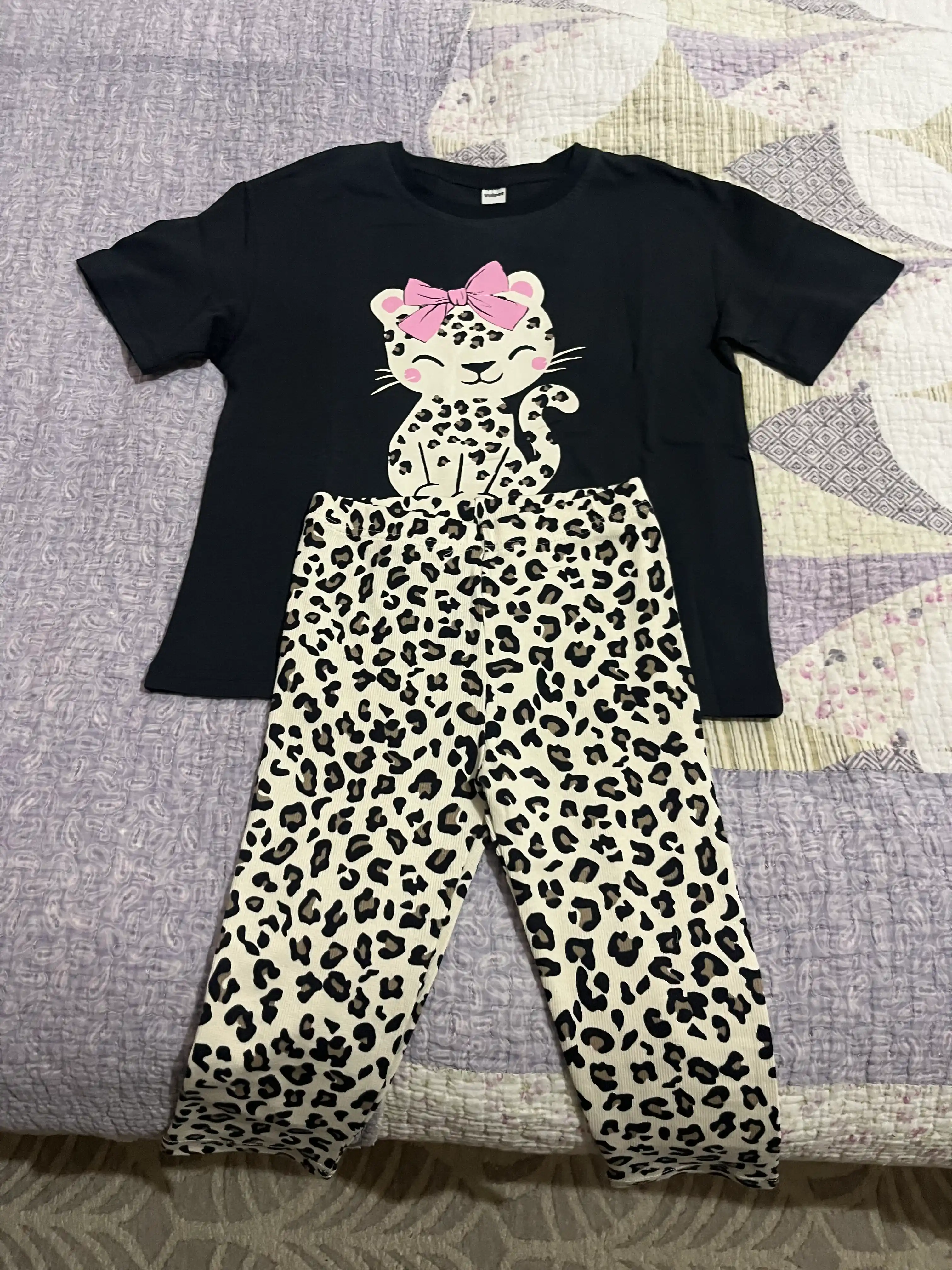 Qizlar pijamasi, Neo kids, 100% paxta