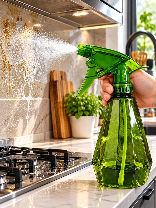 Gul purkagich, suv purkagich — 500 ml, gullar uchun purkagich, uy tozalash spreyi
