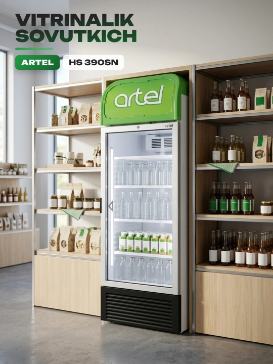 Artel витринный холодильник HS 390SN, для дома - 