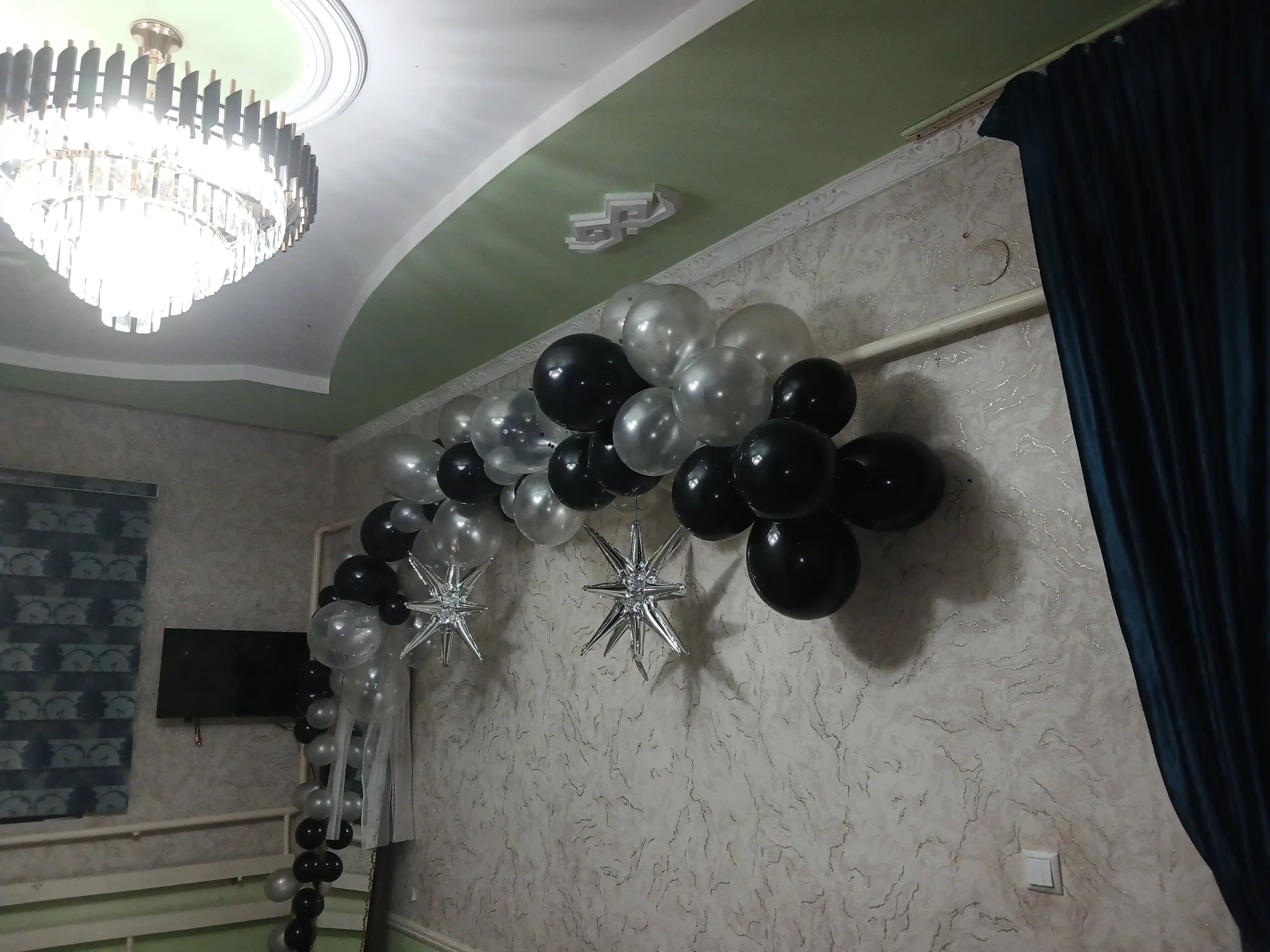 Foto zonasi uchun sharlar to'plami, balon arka