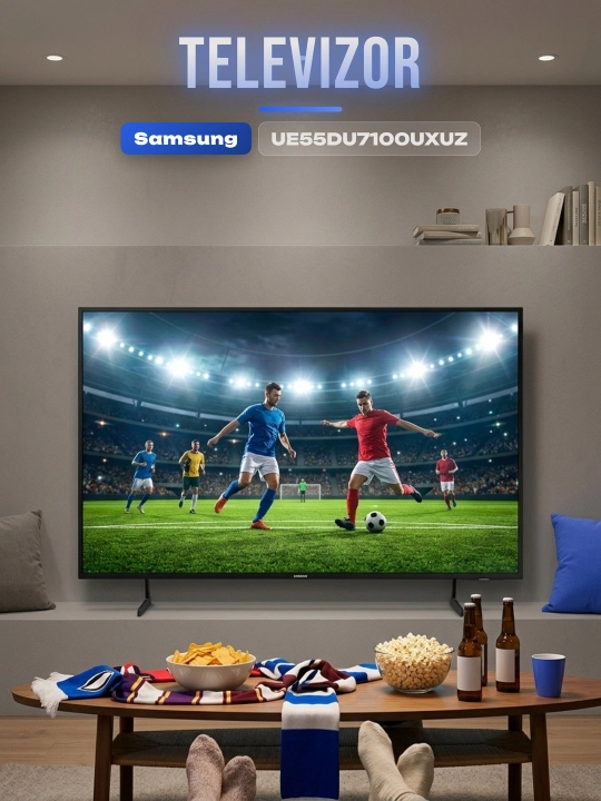 SAMSUNG телевизор UE55DU7100UXUZ, для дома - 