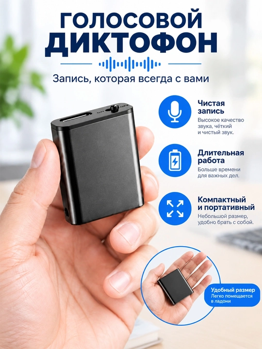 Ovoz bilan avtomatik yozuvchi magnitli diktofon, OTG telefonga ulanish