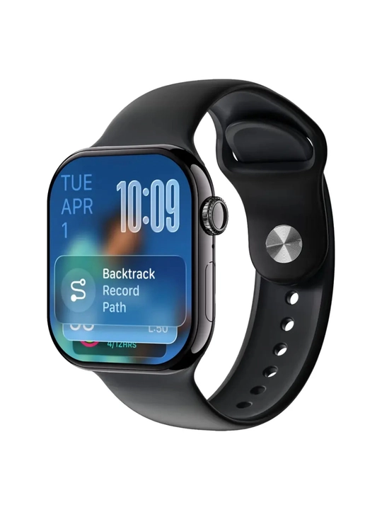 Aqlli soat, 2.07 dyuymli ekran, Bluetooth qo‘ng‘iroqlar, IP68, qora