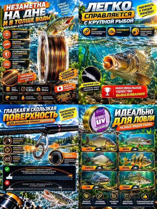 Леска Fluorine Superpro Iso, 250 м