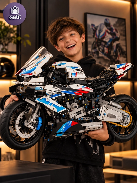 Formula 1 poyga mashinasi konstruktori, katta model 1:8 Technic, LEGO bilan mos keladi