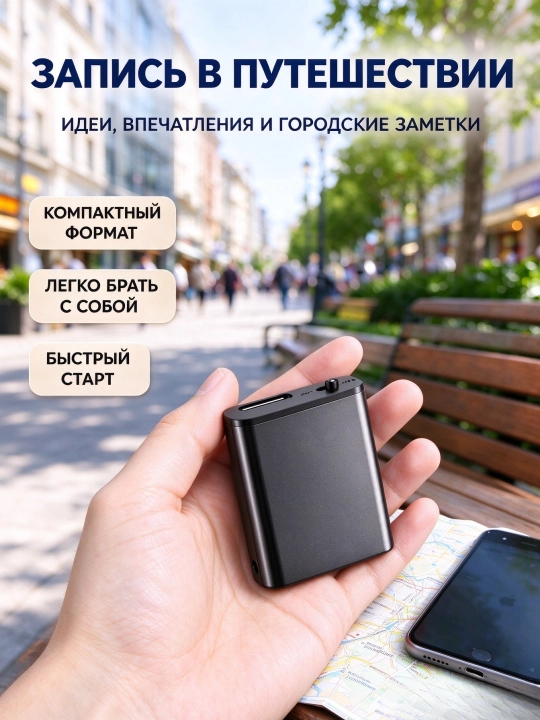 Magnitli ovoz yozish moslamasi, ovoz aniqlash, OTG ulanish, yuqori sifatli yozuv