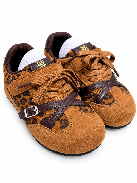 Bolalar leopard naqshli krossovkasi, 28–33 - 