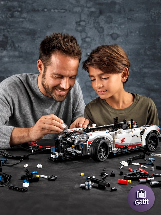 Конструктор гоночной машины Формула 1, большая модель 1:8 Technic, совместим с LEGO
