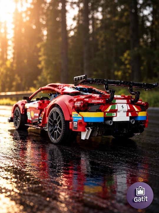 Конструктор гоночной машины Формула 1, большая модель 1:8 Technic, совместим с LEGO