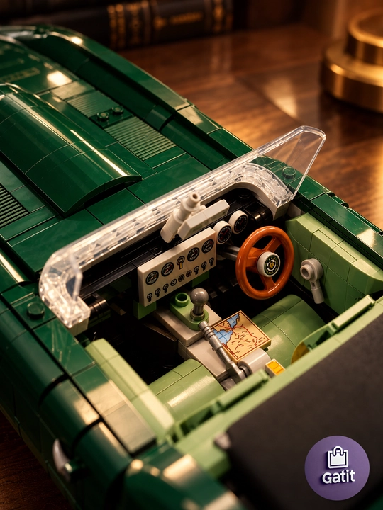 Formula 1 poyga mashinasi konstruktori, katta model 1:8 Technic, LEGO bilan mos keladi