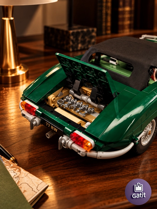 Formula 1 poyga mashinasi konstruktori, katta model 1:8 Technic, LEGO bilan mos keladi