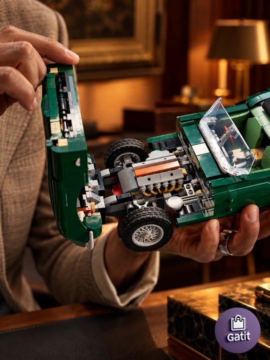 Formula 1 poyga mashinasi konstruktori, katta model 1:8 Technic, LEGO bilan mos keladi