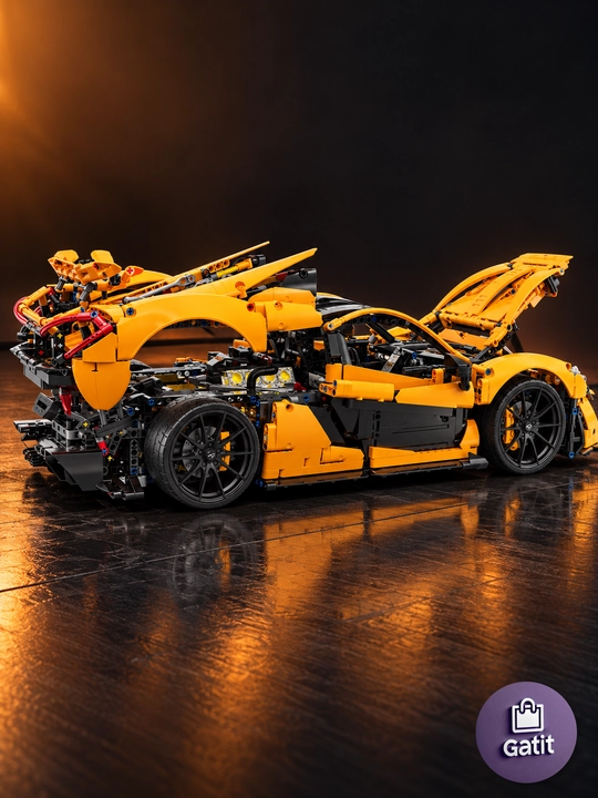 Конструктор гоночной машины Формула 1, большая модель 1:8 Technic, совместим с LEGO
