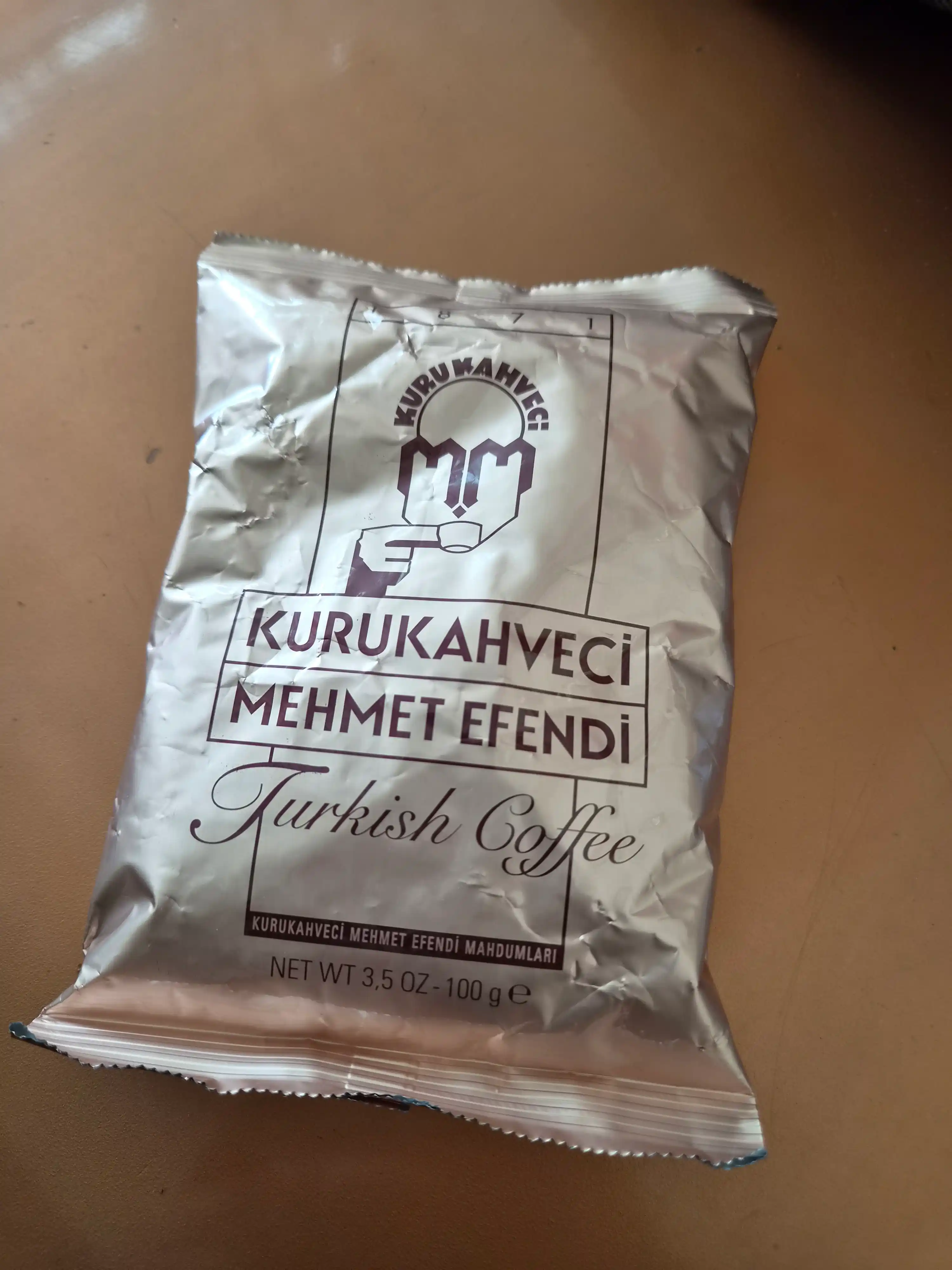Maydalangan turk qahvasi Kurukahveci Mehmet Efendi