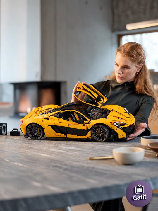 Конструктор гоночной машины Формула 1, большая модель 1:8 Technic, совместим с LEGO