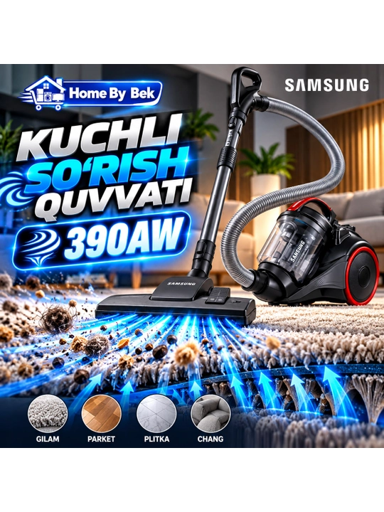 Пылесос SAMSUNG VC15K4116VR/EV