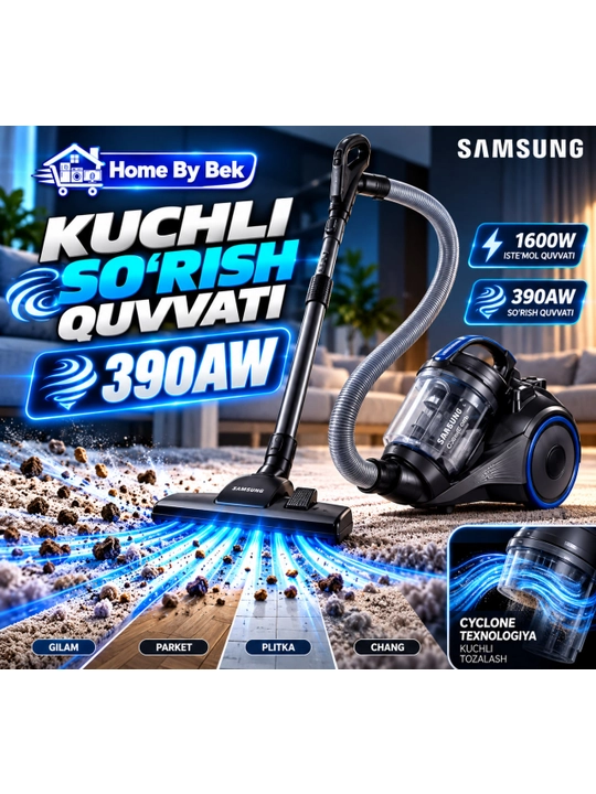 Пылесос SAMSUNG VC15K4136HB/EV
