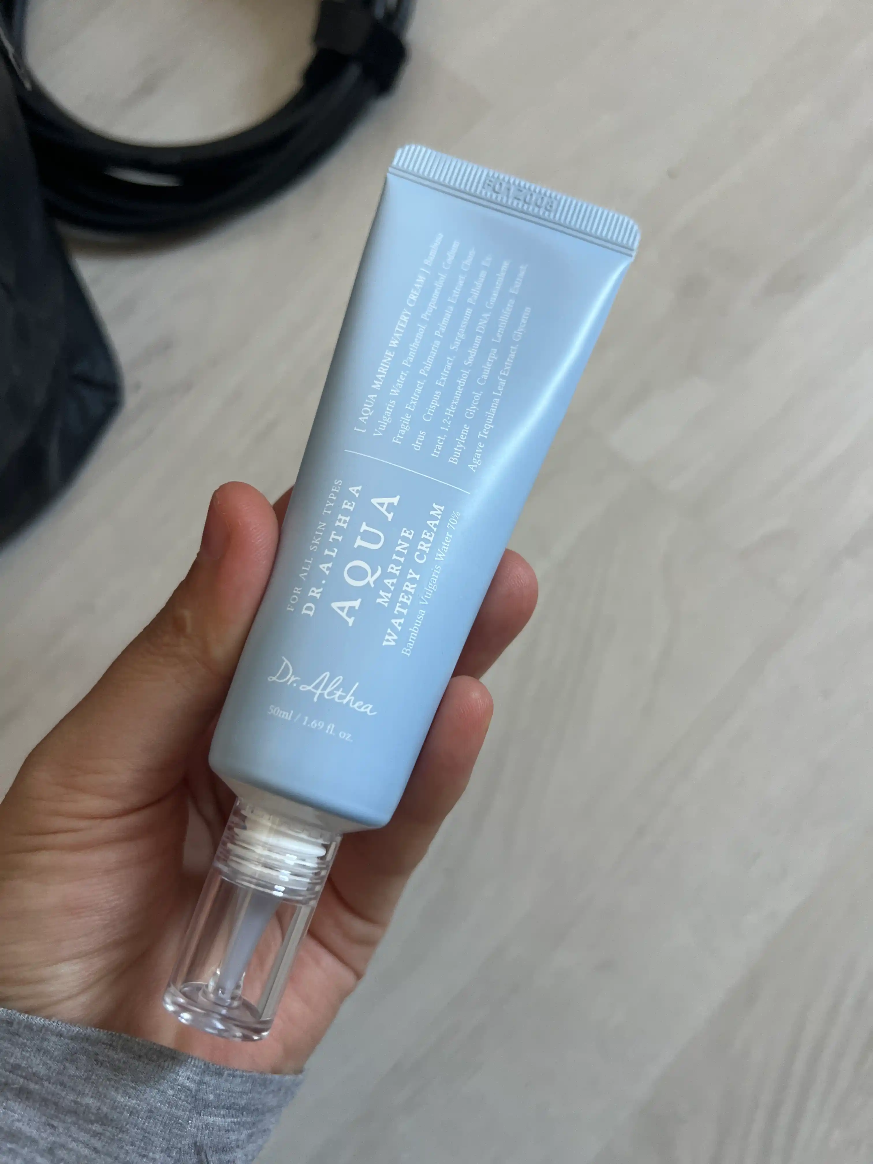 Yuz uchun namlantiruvchi Dr.Althea Aqua Marine Watery Cream Koreya kremi, 50 ml