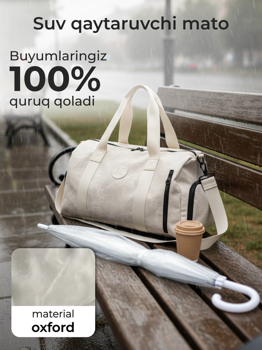 SimpleCode sport sumkasi, ayollar uchun, fitnes va mashg‘ulotlar uchun