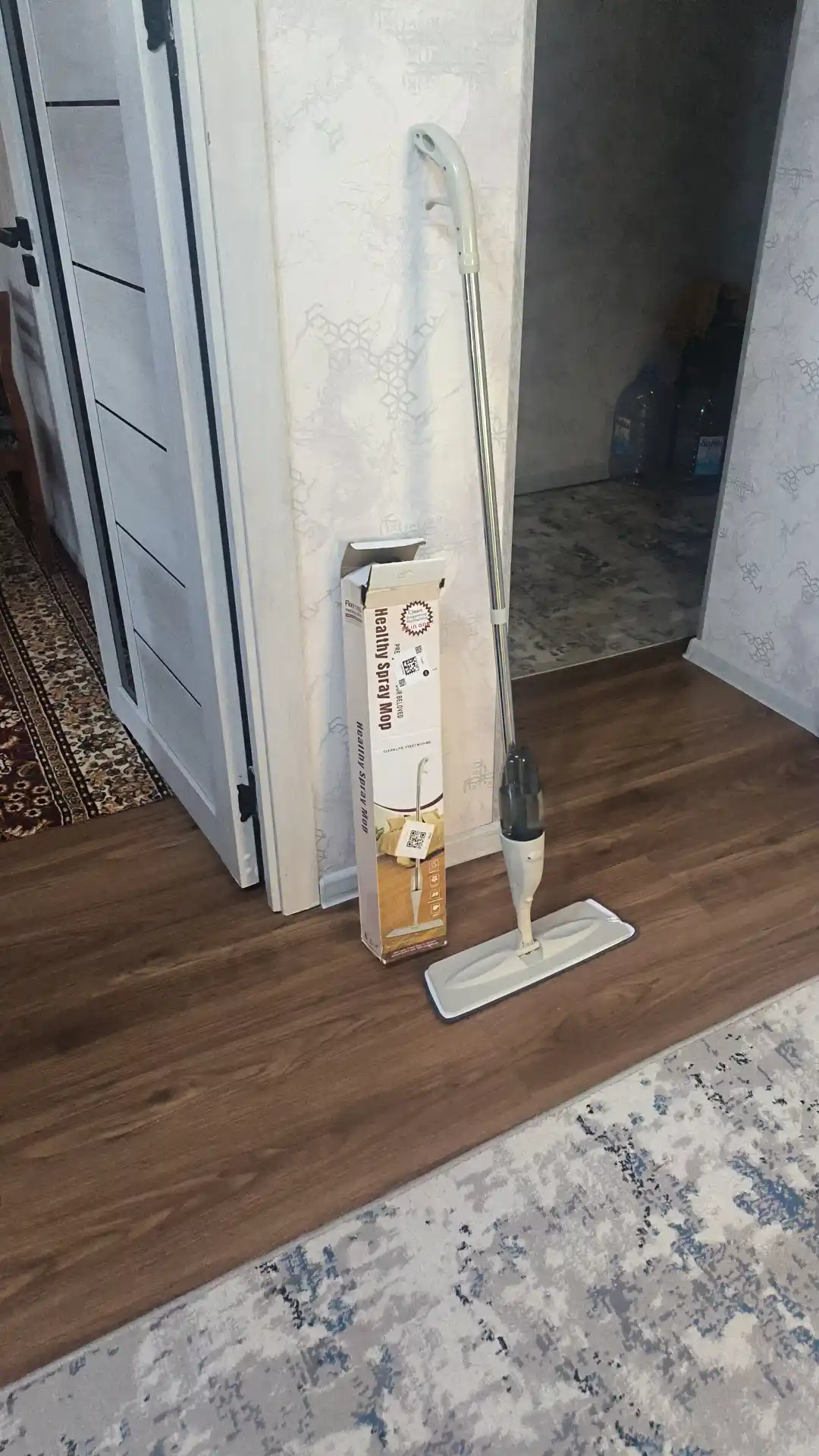Швабра для мытья пола, швабра с распылителем, швабра для окон, 2 насадки