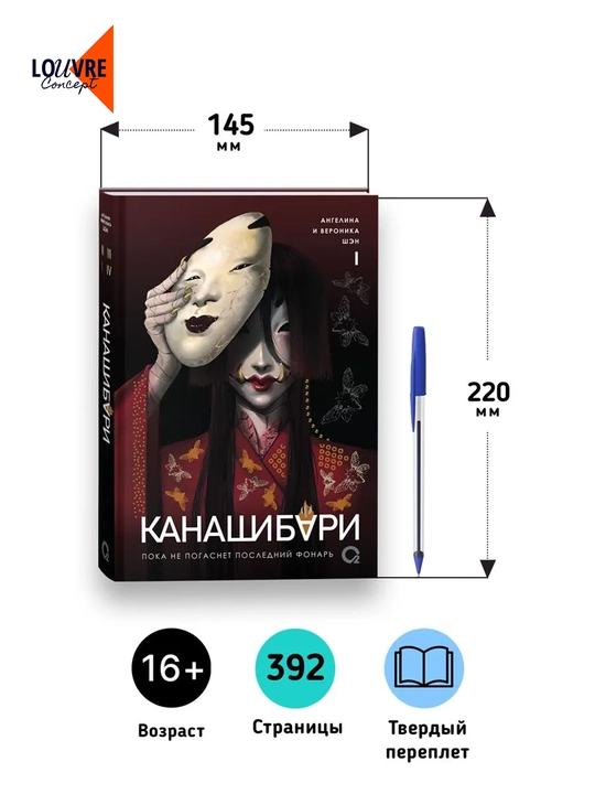 Kanashibari to’plami 1-4 qism, Angelina va Veronika Shen, Osiyo fentezisi, rus tilida