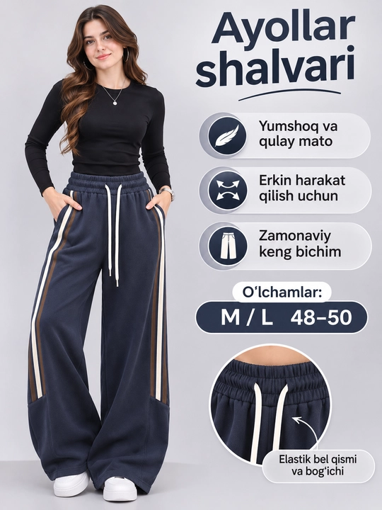 Ayollar uchun shimlar,kuzgi shimlar,shalvarlar,qizlar ishtonlari,kundalik un shimlar