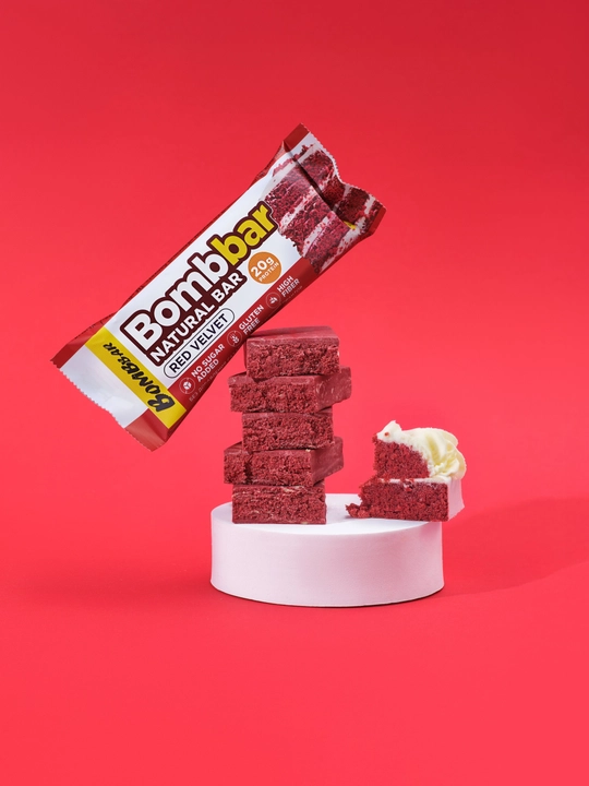 Shakarsiz protein batonchalari Bombbar, 12 dona х 60 g