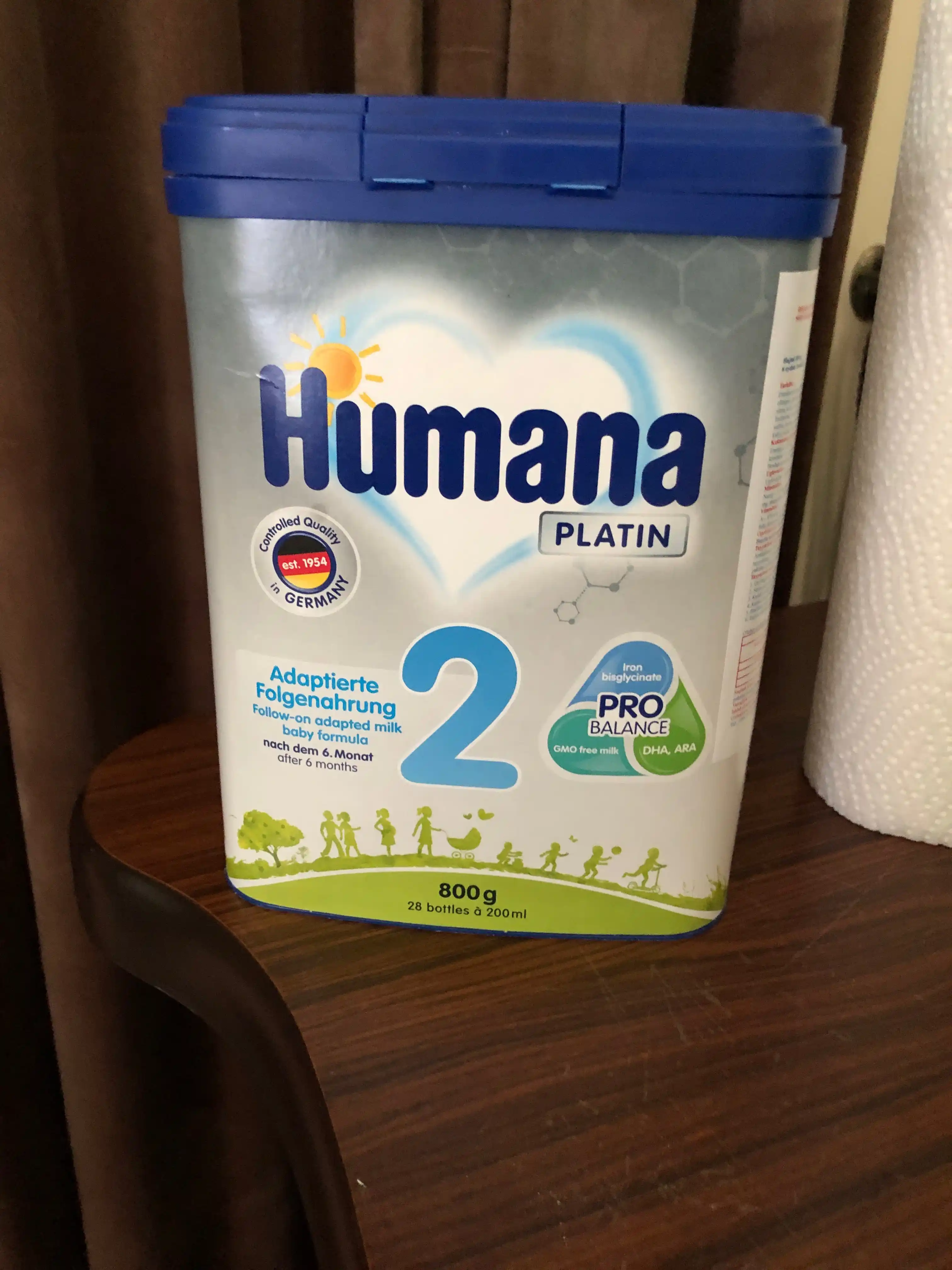 Смесь Humana Platin 2 MP, 800 г