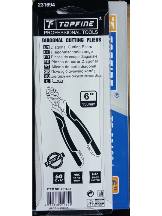 TOPFINE 150 mm — aniq kesish uchun qulay ombur!