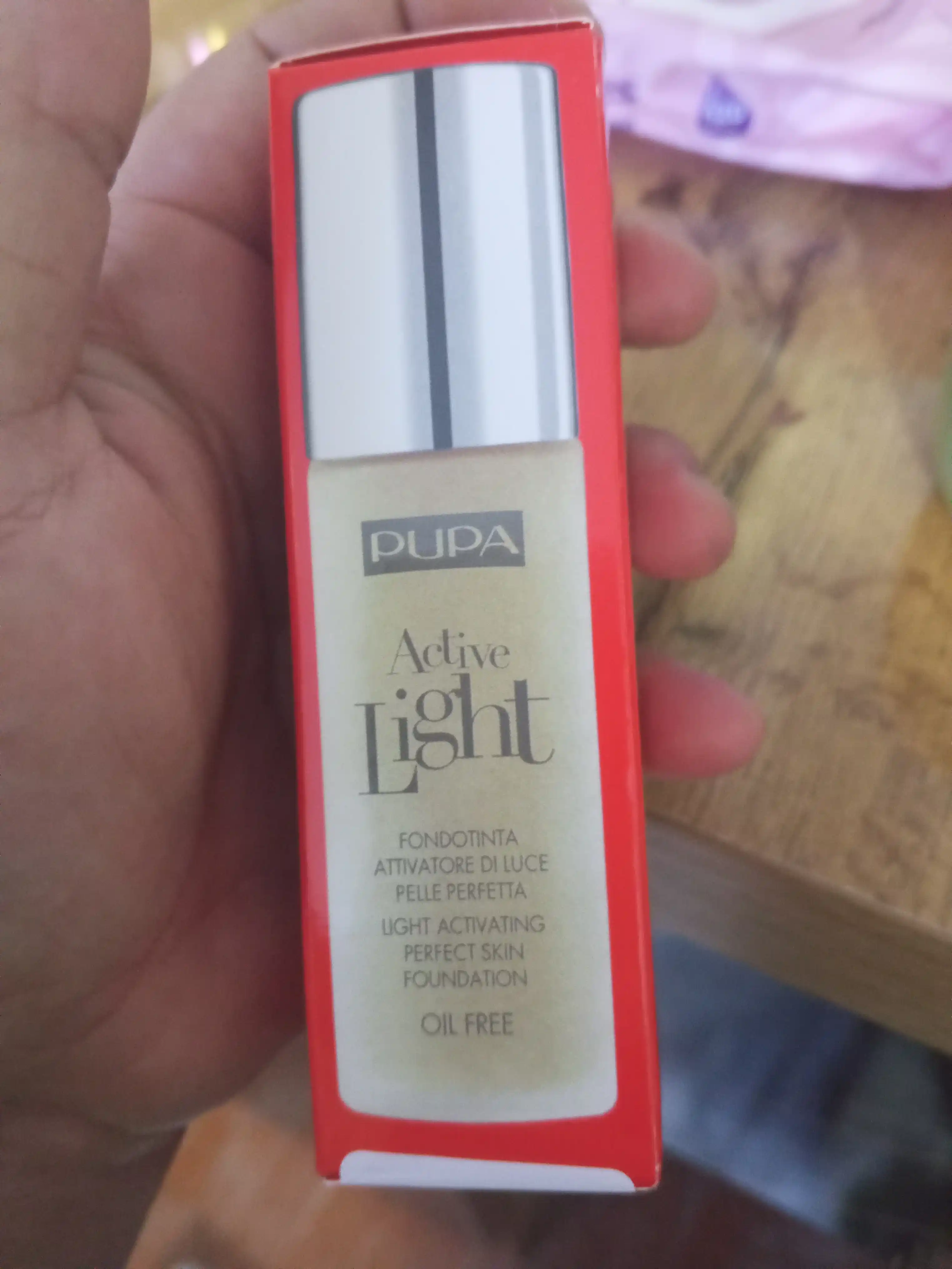 Тональный крем PUPA Active Light Foundation SPF10 для женщин