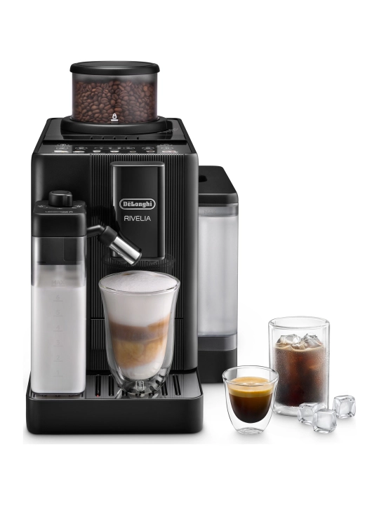 Кофемашина De’Longhi Rivelia Start EXAM420.55, автоматическая, 15 бар, 10 напитков