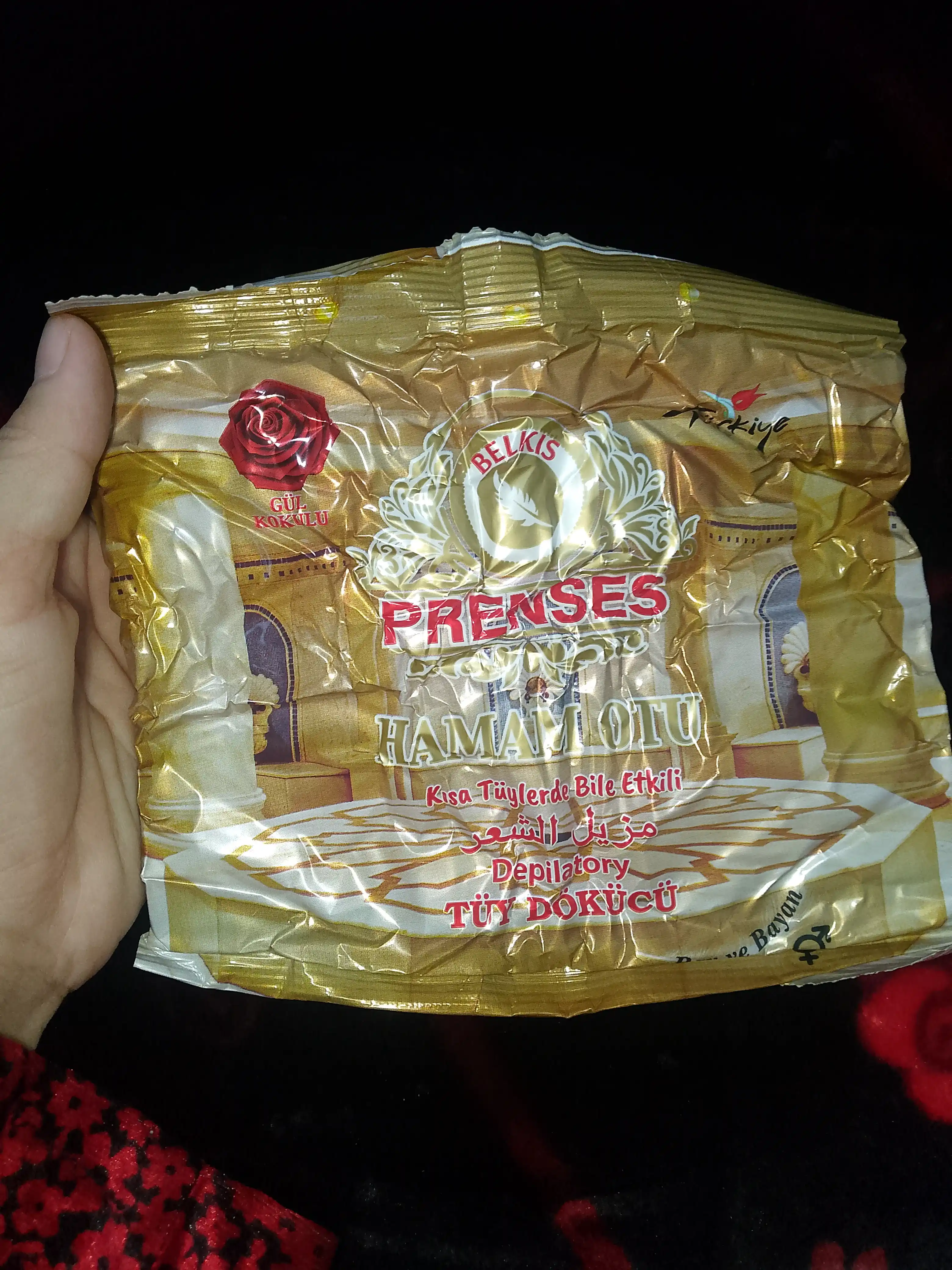 Prenses Hamam Otu depilyatsiya kukuni