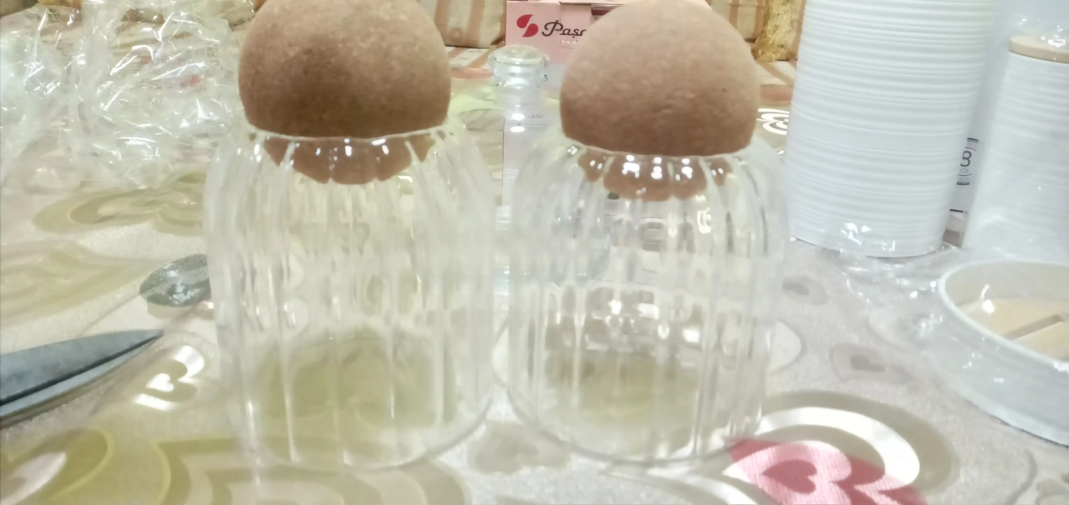 Стеклянные баночки для хранения специй