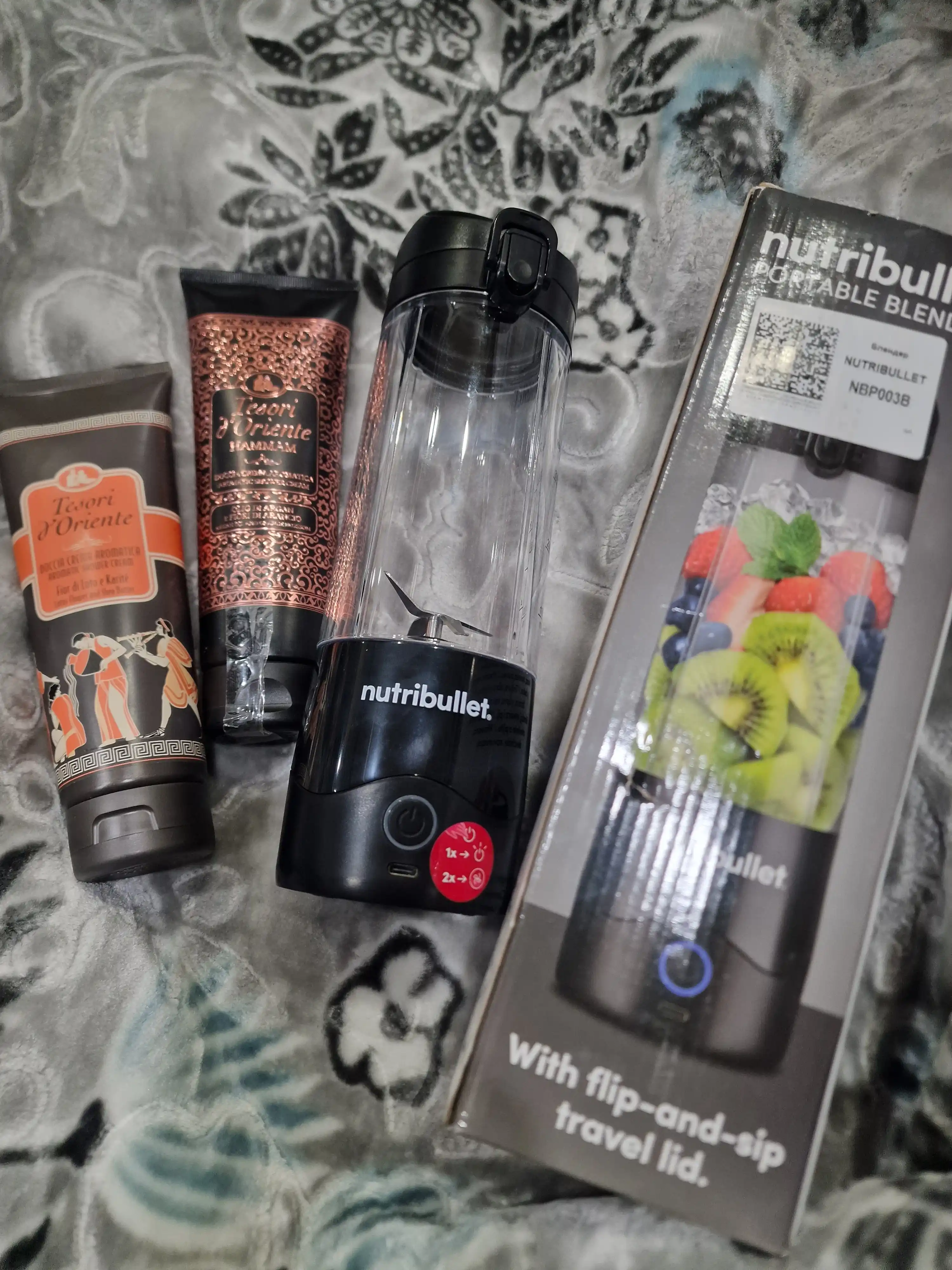Portativ blender Nutribullet NBP003 smuzi uchun USB-C 475 ml