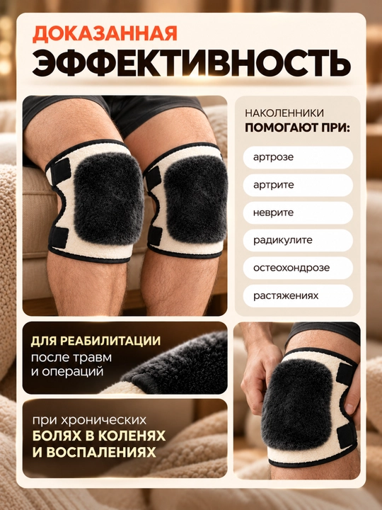 Согревающие эластичные наколенники для коленей, бандаж для коленного сустава, 2 шт