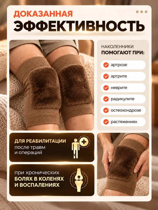 Согревающие эластичные наколенники для коленей, бандаж для коленного сустава, 2 шт