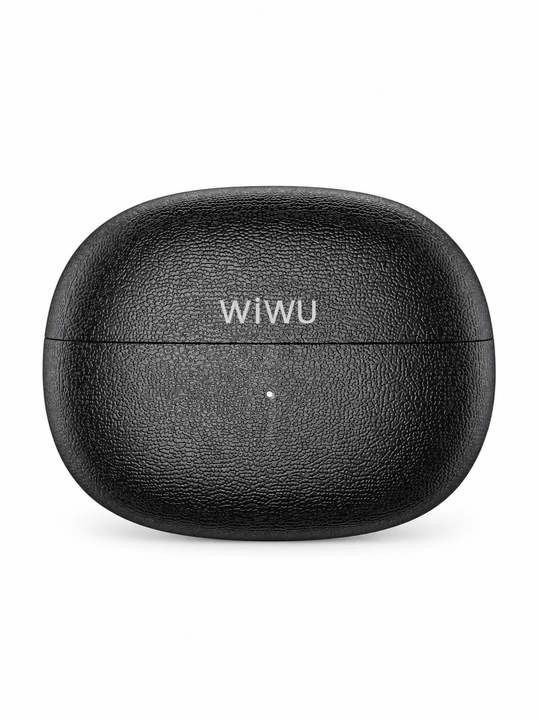 WiWU Openbuds O501 simsiz quloqchinlari, ochiq turdagi OWS TWS, Bluetooth 6.0, ENC, qora