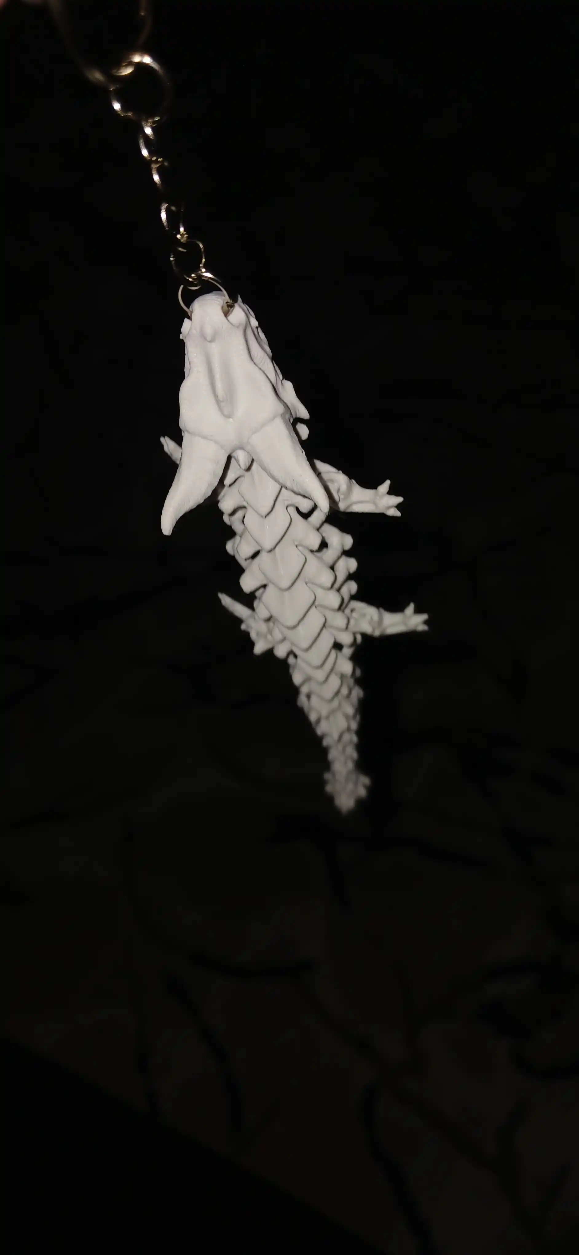 Ajdaho skeleti brelogi, harakatlanuvchi