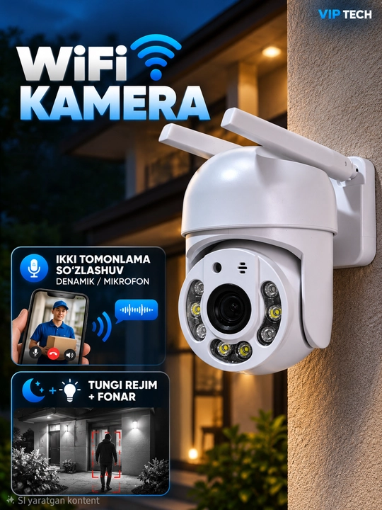 360 Smart Wi-Fi Kameralar, Tashqi va Ichki kuzatuv kameralari, Full HD