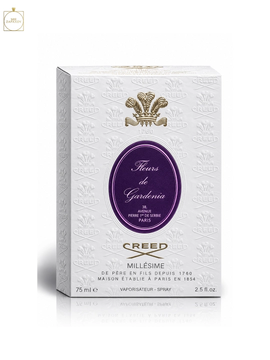 Creed Fleurs de Gardenia Eau de Parfum 75 ml, ayollar uchun parfyumeriya suvi, gulli atir