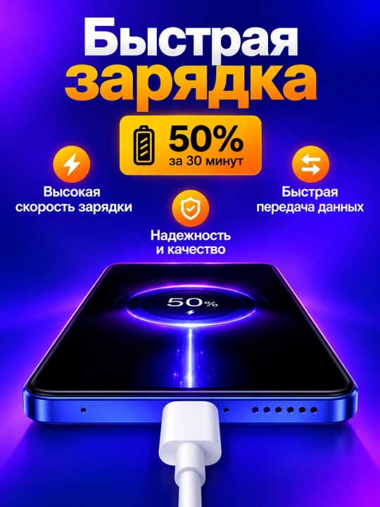 Tezkor zaryadlovchi adapter 45W 67W 120W USB Type-C kabel bilan
