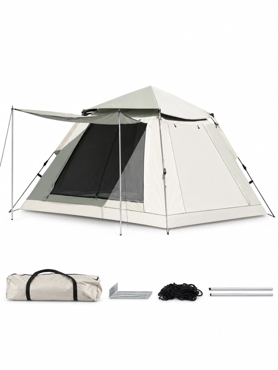 Turistik palatka, old soyabonli lager chodiri, 240×240×157 / 210×210×146 sm