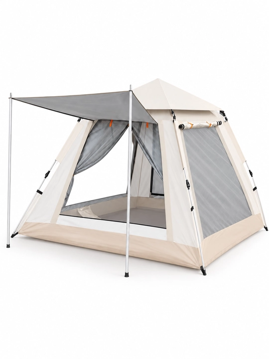 Turistik palatka, old soyabonli lager chodiri, 240×240×157 / 210×210×146 sm
