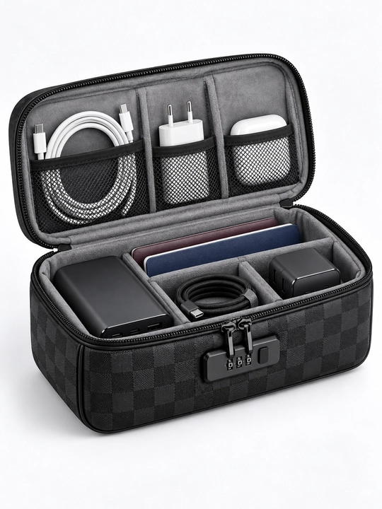 Органайзер для гаджетов с кодовым замком WiWU Phantom Numeric Lock Pouch, сумка
