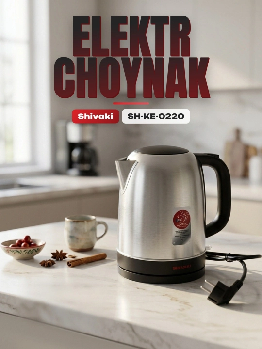 Shivaki электрический чайник ТЕФАЛЬ SH-KE-0220, для дома - 