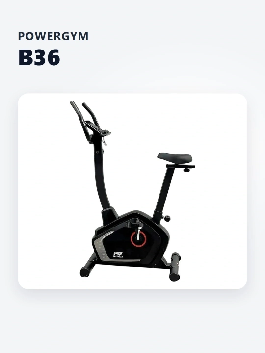 Велотренажер PowerGym B36, для квартиры