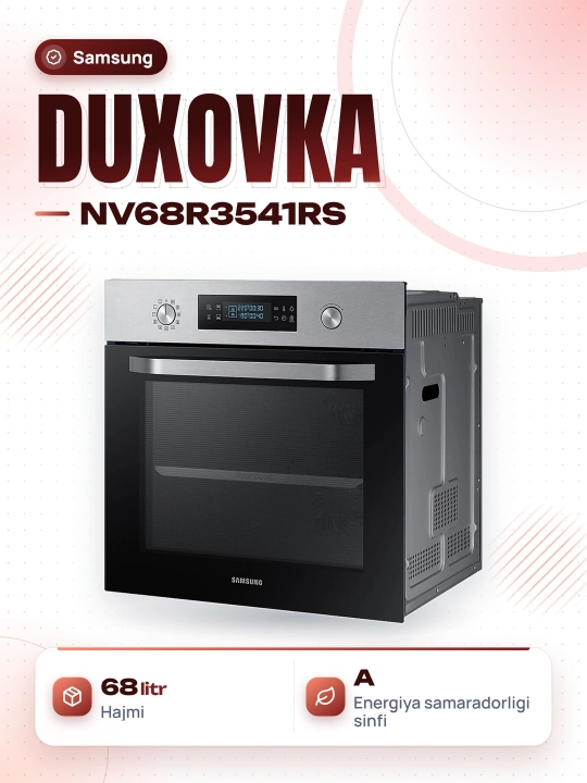 Samsung духовой шкаф NV68R3541RS, для дома