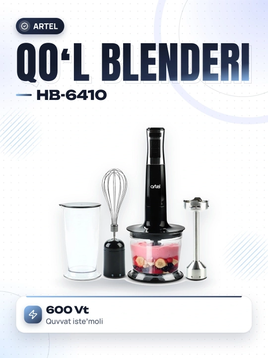 Artel погружной блендер HB-6410, для дома - 