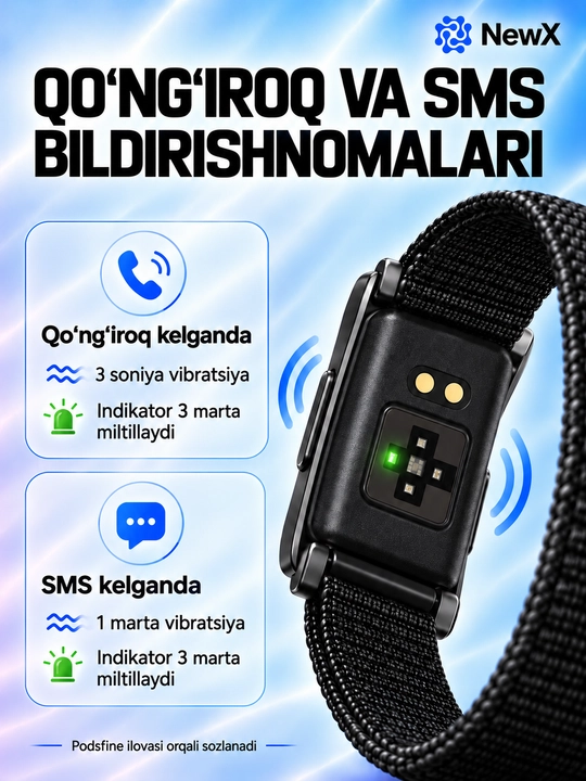 Cмарт-браслет, WP 100+ спортивных режимов, ECG, Bluetooth, IP68, 5ATM