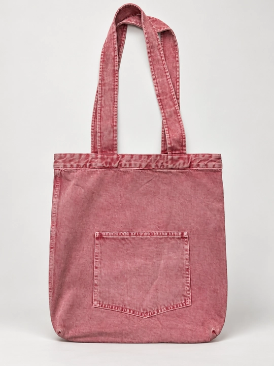 Denim shopper sumka, yelkaga taqiladigan jinsi sumka, kundalik va o‘qish uchun F17 JEANS